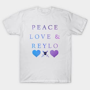 Peace, Love, & Reylo (Ombré Design) T-Shirt